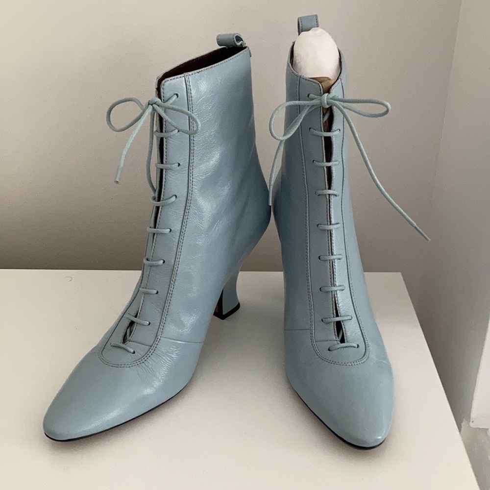 Marc Jacobs Victorian Boots Light Blue